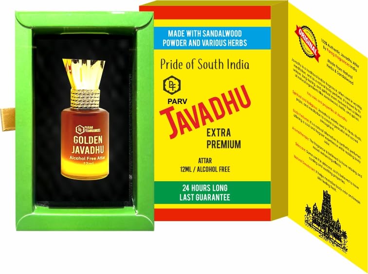 Image of Parag Fragrances Natural & Long Lasting Attar 12ml (Javadhu)