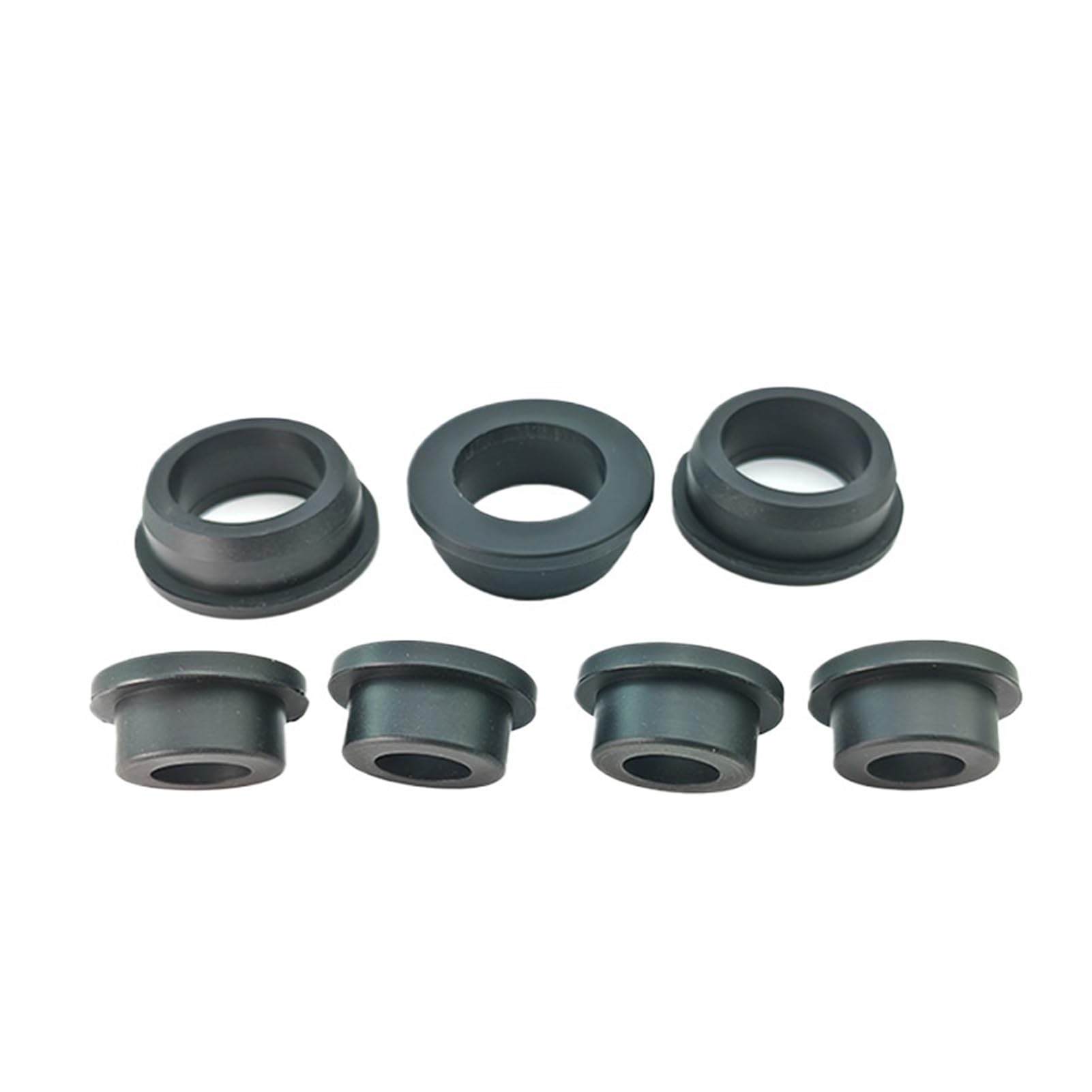 Bobina de protección de alambre en forma de T de silicona suave/anillo de sellado de prensaestopas, tapón de orificio hueco(25MM_50PCS)