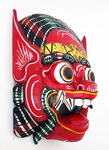 Double Duck 33 cm Alto Rosso Parete di Legno