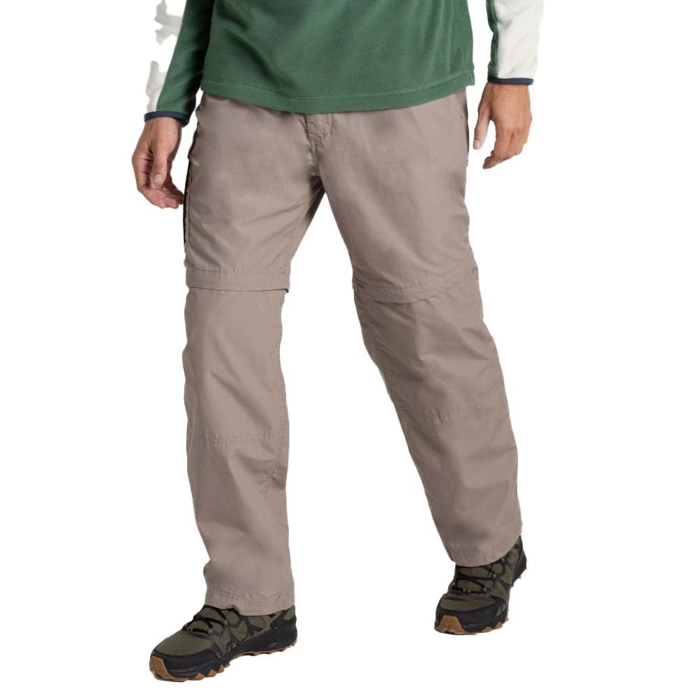 Craghoppers Men's Beige Kiwi Convertible Trousers Size: 42R