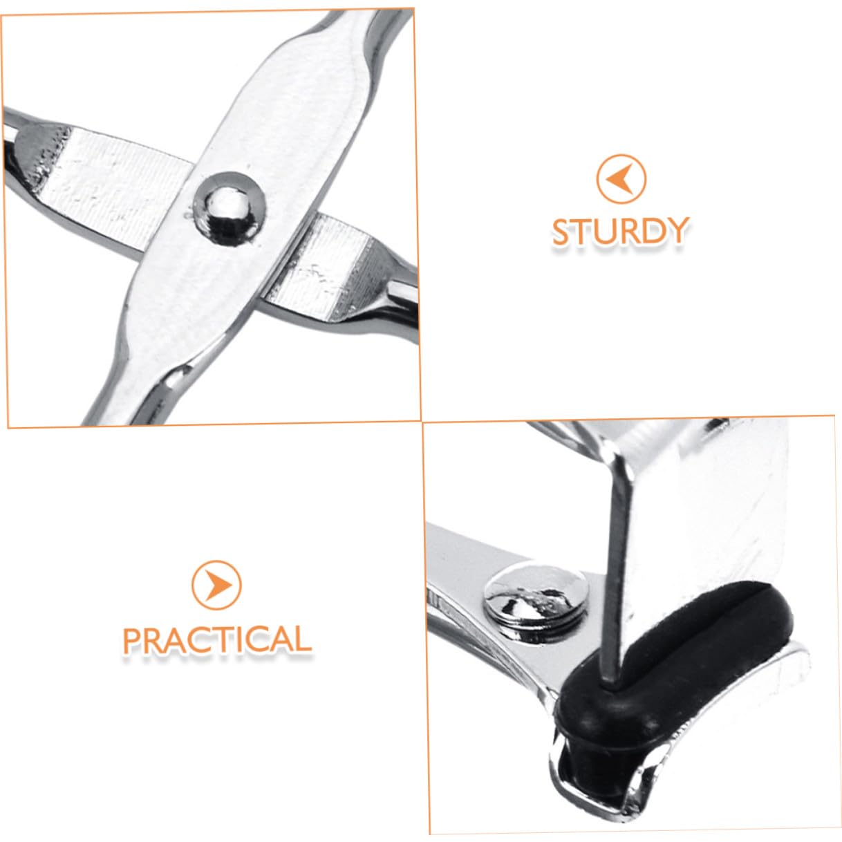 SOLUSTRE Wimpernclip aus Edelstahl Tragbar für Make-up Wimpernzange mit Ergonomischem Design Wimpernformer für Damen Kosmetikwerkzeug für Wimpern-make-up