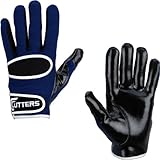 Cutters Original C-Tack Away Receiver Glove (Navy/Medium)