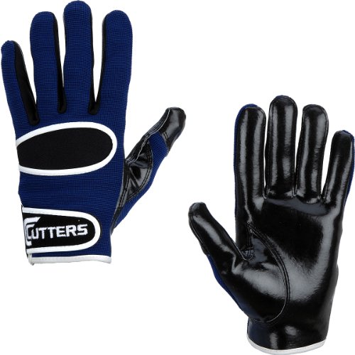 Cutters Original C-Tack Away Receiver Glove (Navy/Medium)