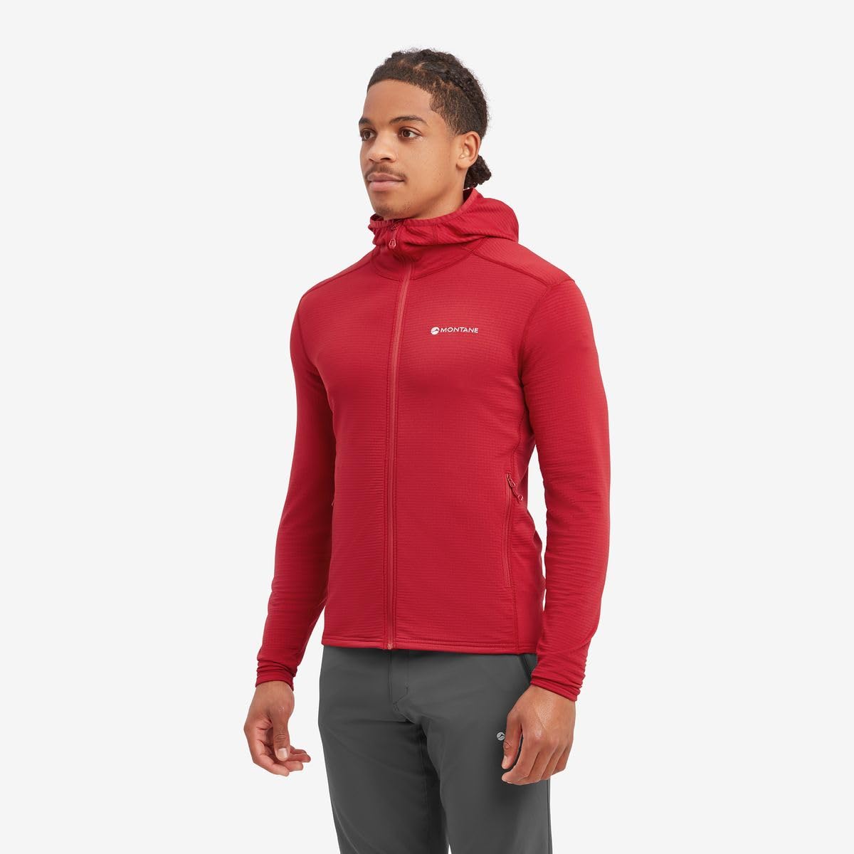 MONTANE Sudadera Marca Modelo PROTIUM Lite Hoodie Acer Red XXXL
