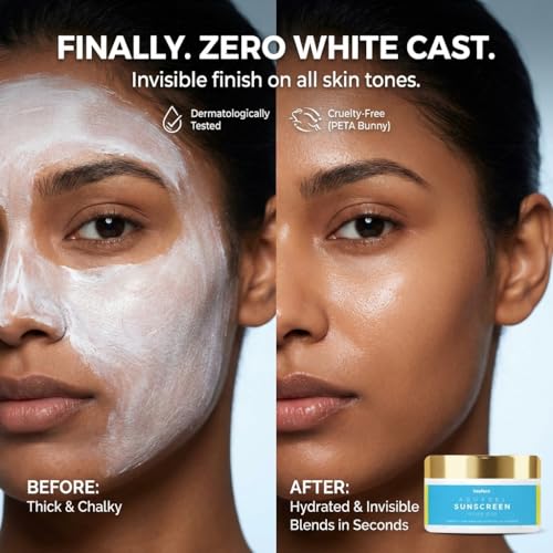 Image of Aqua Gel Korean Sunscreen SPF 50 PA++++ | Hydrating, Lightweight & Non-Greasy | No White Cast | Blue Light Protection | For All Skin Types, For UVA /B Protection - 50g