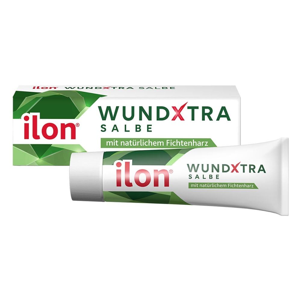 Ilon Wundxtra Salbe mit natürlichem Fichtenharz zur Unterstützung der feuchten Wundheilung, 40 g Salbe