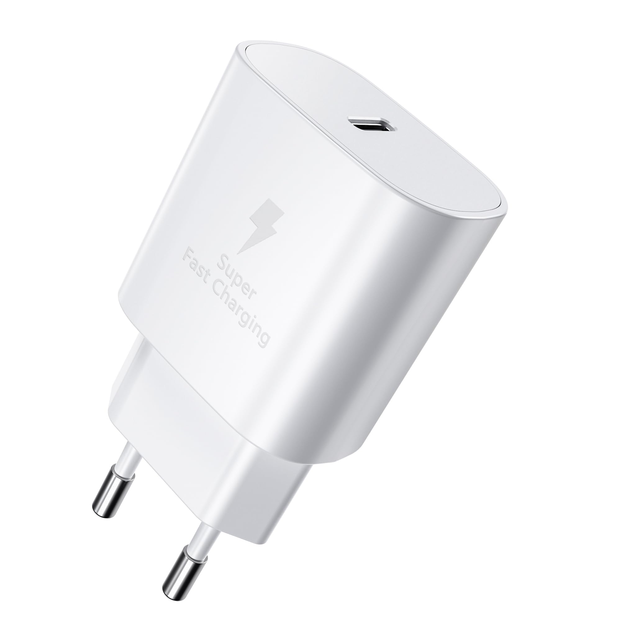 Ładowarka USB C 25 W, wtyczka Type-C PD 3.0, uniwersalny adapter zasilacz USB C szybka ładowarka, kompatybilna z Samsung Galaxy S22/S23/S24/Google Pixel/tabletami