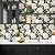 ILHIIOR Black Floral Peel and Stick Wallpaper - Boho Vintage Leaf Gold Floral Wall Paper Removable Self Adhesive for Cabinet Drawers Wall Decor 17.5''x393''