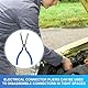 PEUTIER Elektrische Trennzange, Zündkerzenzange Elektrisache Stecker Zange im Auto zum Einfachen Trennen des Elektrischen Steckverbinders mit Verriegelungslasche(Blau)