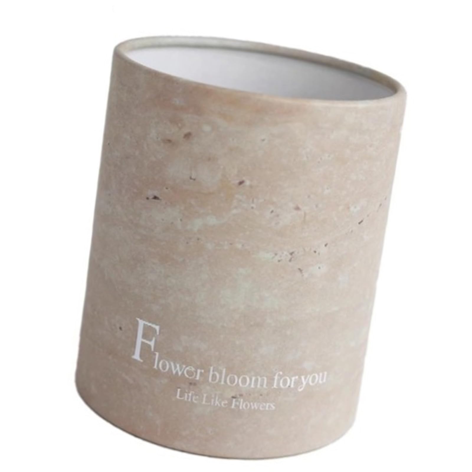 Kaeltsyn Unique Round Flower Bucket Floral Container for Artistic Displays and Special Event Use Home Decoration Party Decoration Box