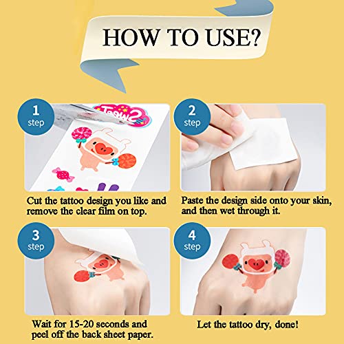 Db11 ATA0402 Summer Beach Tattoos Temporary Aloha Party Favors thumb #6