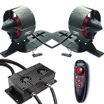ApisQueen 2024 New 24V Underwater Thruster U92 Set With Cooling Fan,RC and ESC,18.4Kg(40.6LBS) Thrust Brushless Motor,for Kayaks,Inflatable Boats,Paddle Boards