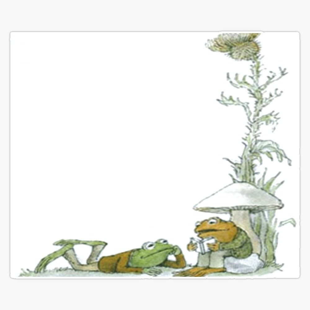 Toad and Frog Sticker Vinyl Waterproof Sticker Decal Car Laptop Wall Window Bumper Sticker 5"