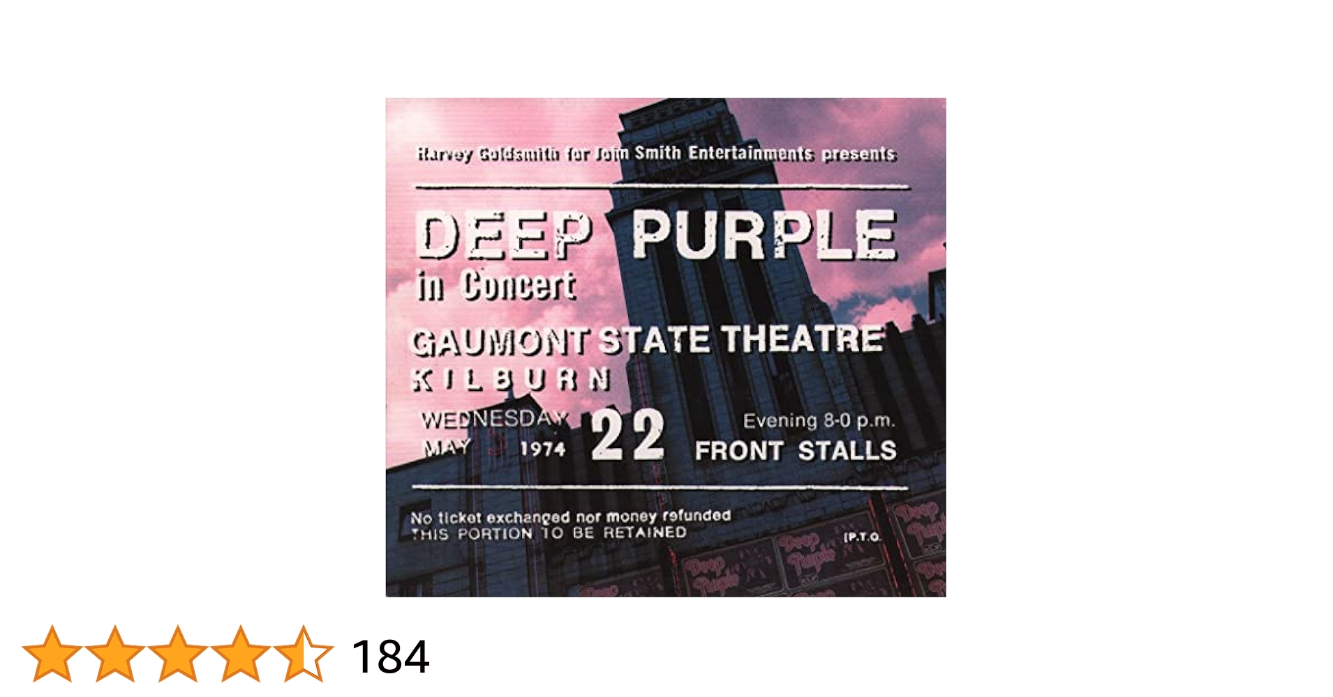 DEEP PURPLE LIVE IN JAPAN  ディープパープル Deep Purple / ディープ・パープル「LIVE IN JAPAN / ライヴ