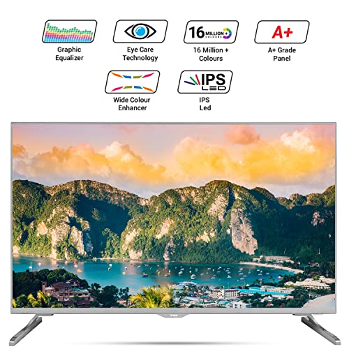 Image of imee 108cm (43 inch) Elite Series Smart Android Frameless HD LED TV with SRS Surround Sound - BEE 5 Star Rated Energy Efficient (Silver Colour)