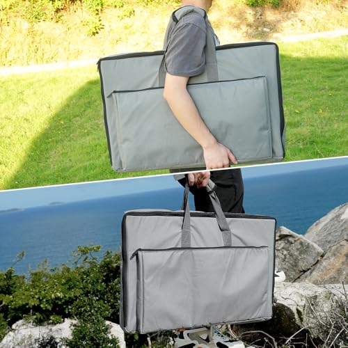 XTAR starlink bag gen 3 starlink travel case, starlink storage box Outdoor Travel Bag, starlink carrying case for Starlink GEN 3 Dish and Accessories, Gray/black4