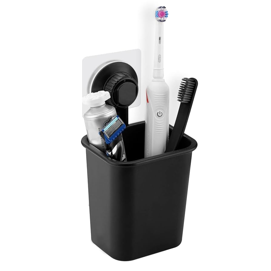 歯ブラシスタンド 歯ブラシホルダー 壁に吸着 カミソリホルダー バスルーム Amazon｜【次世代型】 歯ブラシスタンド 歯ブラシホルダー 壁に