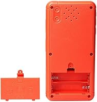 Vista 4 de Consola de juegos retro de bloques con carcasa de color y pantalla grande alimentada por 2 pilas AA, construye 23 juegos y con un cuerpo pequeño