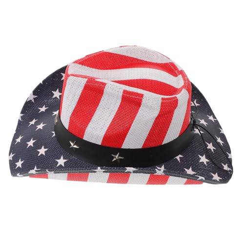 Chapeau cowboy paille protection UV large bord respirant