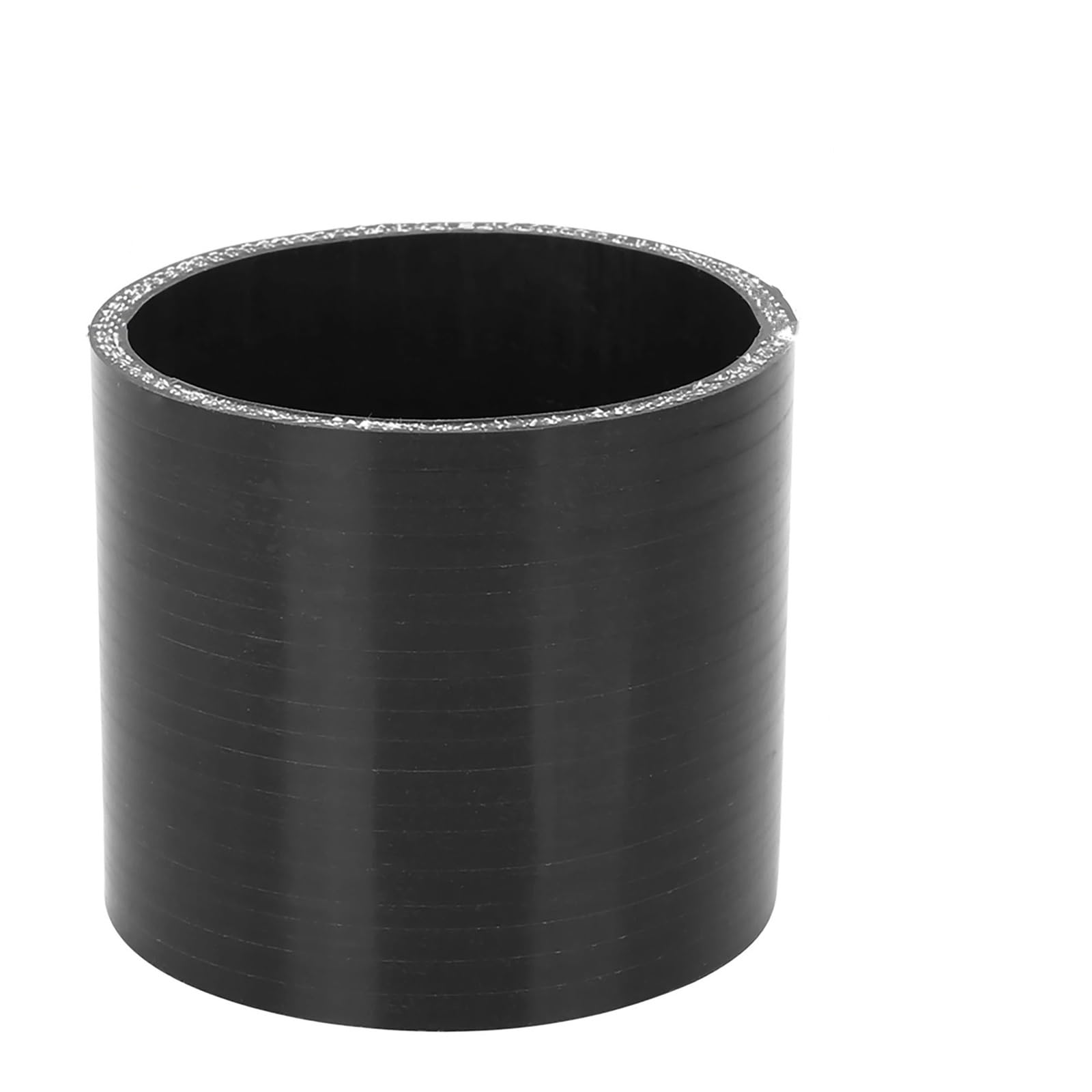 Thujmgh 76Mm Black 30Mm 38Mm 40Mm 45Mm 55Mm 60Mm 76Mm Id Car Straight Silicone Hose Coupler Intercooler Tube Universal Car Air Intake Hose(76Mm Black)