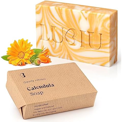 lubiu Calendula Soap for Sensitive Skin Cover