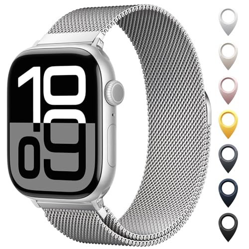 Stainless Steel Mesh Loop Apple Watch Band 38–49mm