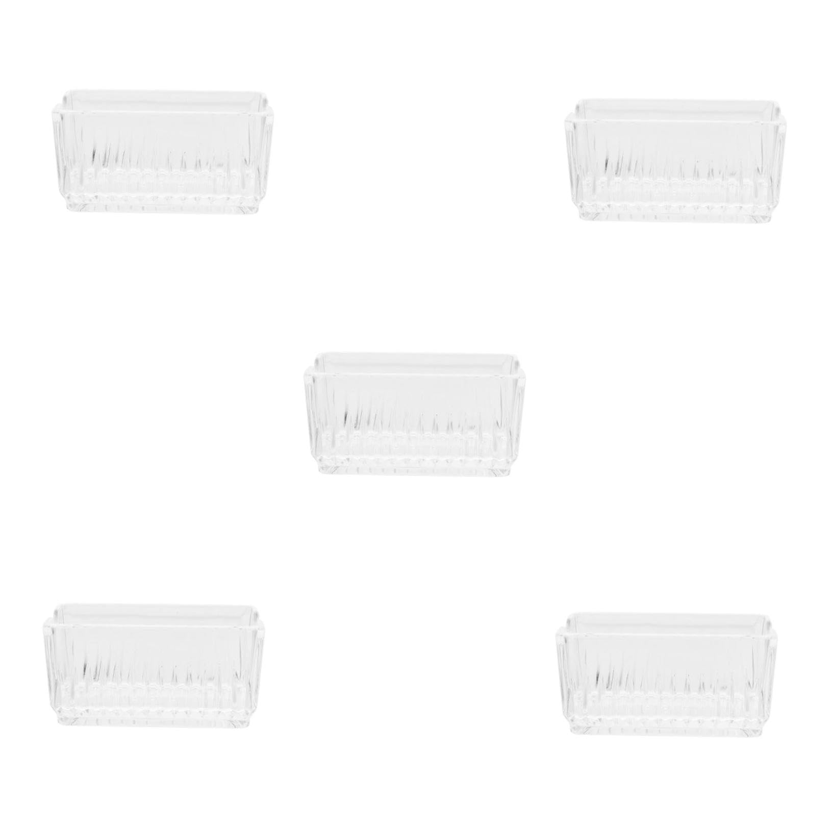 Boîte de rangement transparent pour bureau : lot de 5 pièces pour organiser vos téléphones et accessoires