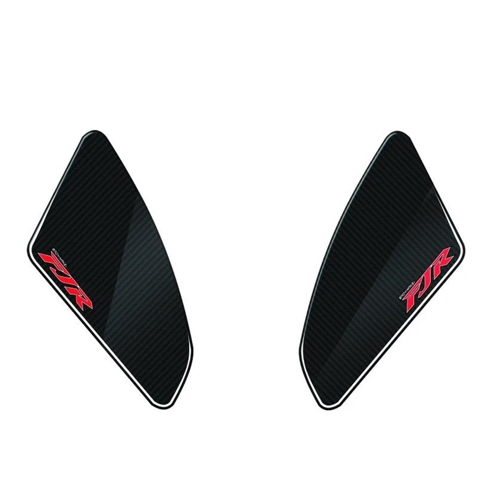 Motorcycle Body Fairing Sticker Tank Pads Gas Knee Grip Traction Protector for Yamaha FJR 1300 FJR1300 2006-2021 Tank Sticker(Color2)