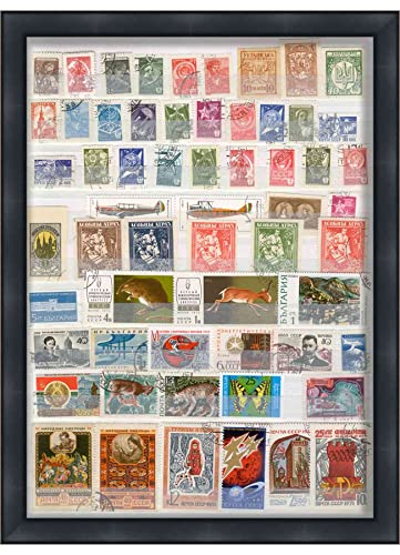 30x40 Black Shadowbox Frame - Shadow Box Frame Interior Size 30x40 x 1.25 Inches Deep - Black Frame Made to Display Items Up to 1.25 Inches Deep! Includes Shatter Resistant Acrylic, Backing, Hardware