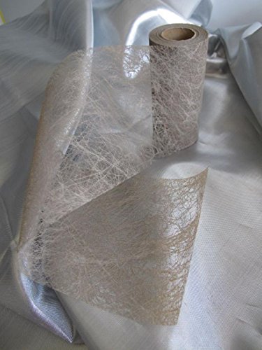 Chaks C50010013, Ruban Luxe Romance 10cmx10m, Taupe