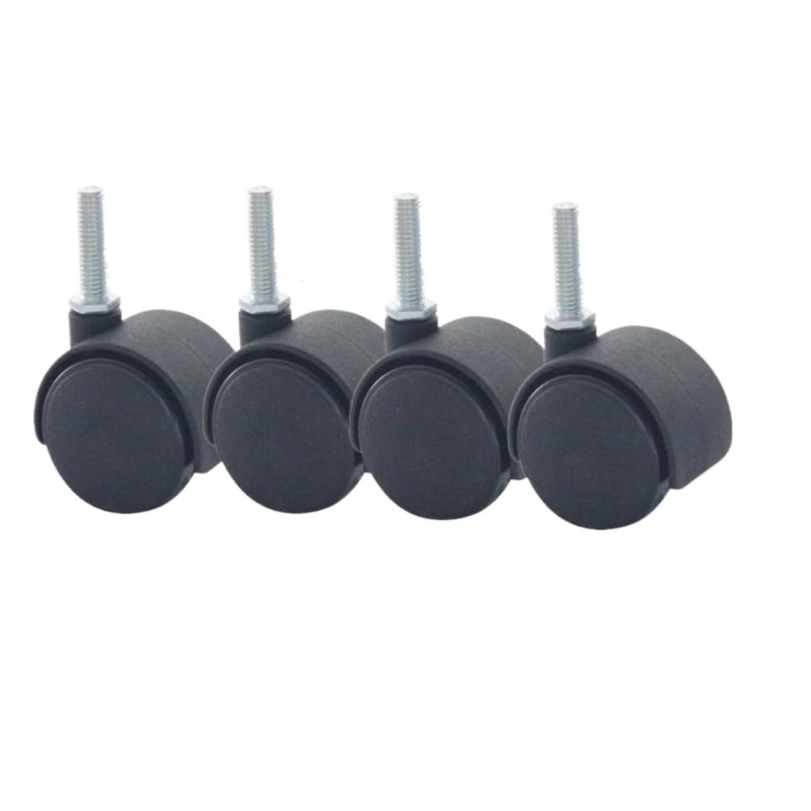 4PCS roulettes de meuble, 1,5 pouce, M8 x 25
