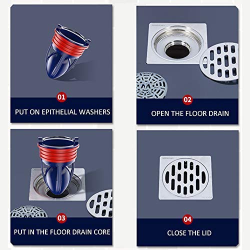 One Way Valve for Pipes Tubes in Bathroom Floor Drain Backflow