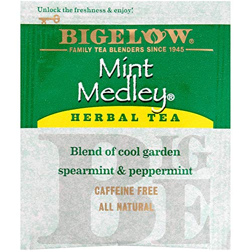 image for Bigelow Tea Bigelow Mint Medley Herbal Tea Bags 28-Count Box (Pack of 