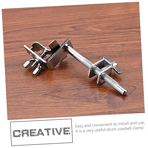 Extension Cowbell Clamp Clip para Bombo ERINGOGO, Accesorio Duradero para Soporte de Batería, Fácil Instalación miniatura 5