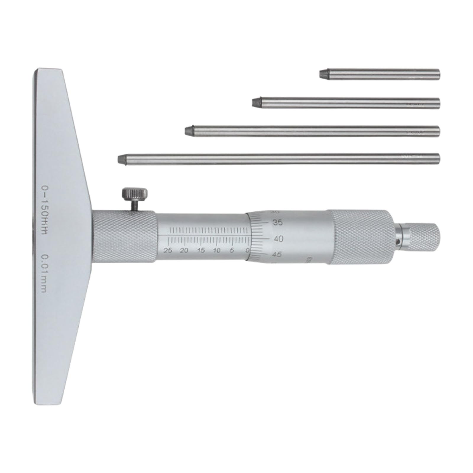 Medidor de profundidad, 0-200 mm, 0-25, 0-100-150, Resolución 0.01