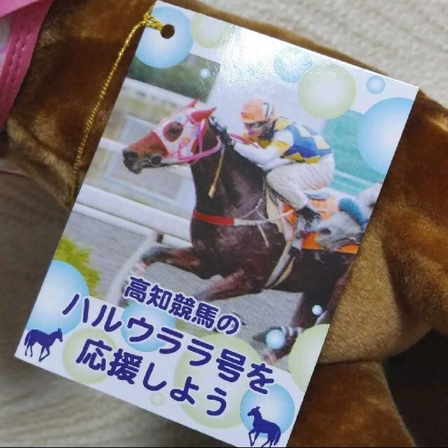20 高知（高知競馬）ハルウララ　根付　ストラップ 20 高知（高知競馬）ハルウララ 根付 ストラップ