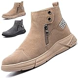 [Antipinchazos] Las zapatillas de seguridad de la entresuela de Kevlar son suaves y antipinchazos. Proteja sus pies de ser perforados por objetos afilados (como clavos, barras de acero) y proteja las plantas de sus pies.