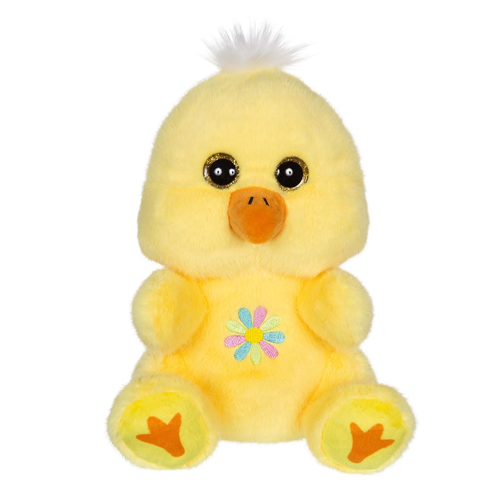 GIPSY TOYS – PLUSH SUNNY CUTY BOX SPRING MIMOS YELLOW – 23 CM – IDEAL EASTER GIFT