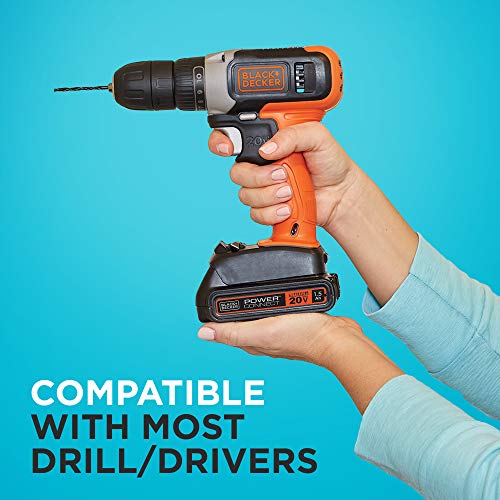 Jeu de mèches de perceuse BLACK+DECKER 14 pièces BDA14BODDAEV - 4