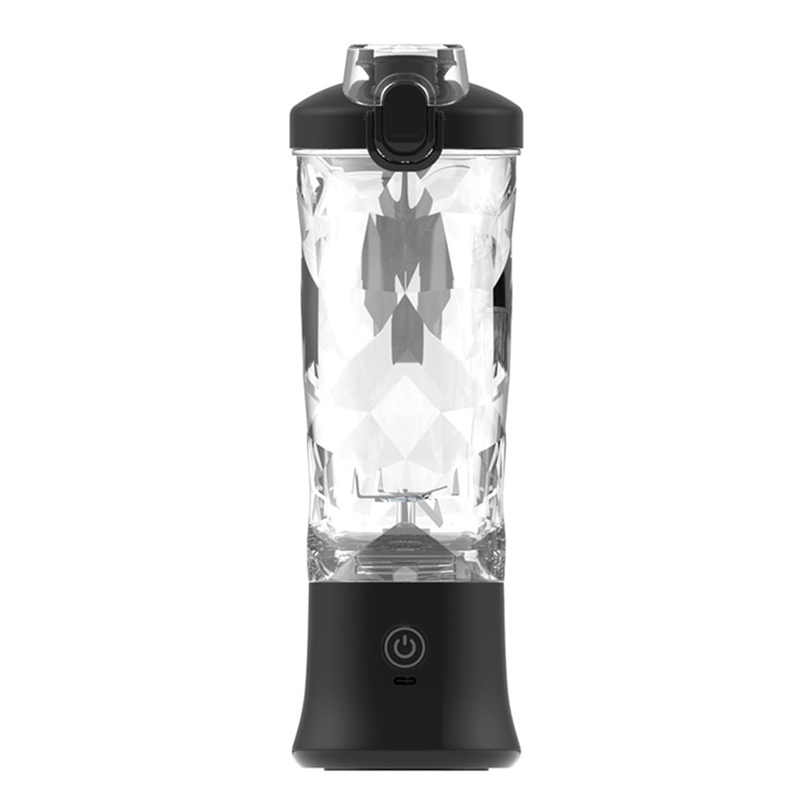600ml Portable Smoothie Maker USB Rechargeable Juicer Blenders Juicing Cup With Powerful Motor For Home And Gym Use