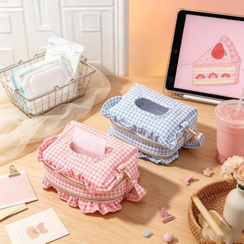 Quilted Diaper and Wipe Pouch Hanging Wet Wipes Bag,Diaper Wipe Holder - 3