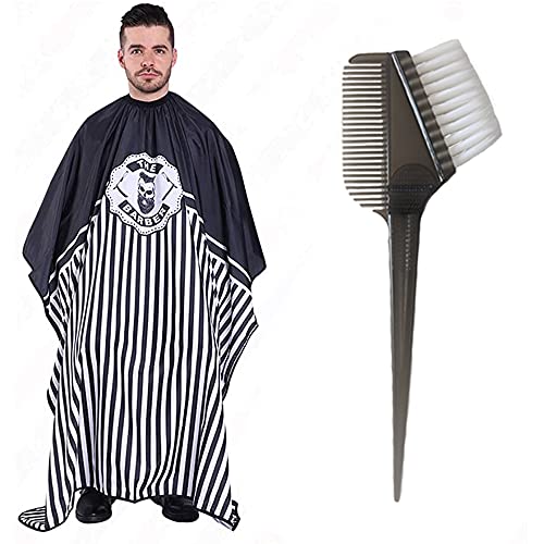 Bata para Barberías Capa peluquerías - Capa de Cuerpo Entero peluqueros/Barberos Profesionales Unisex Bata para Peinados, Cortes y Teñidos Cover