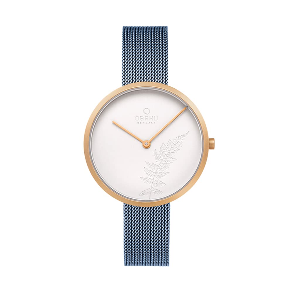 Obaku Hassel Lille-Iceblue Analog White Dial Womens Watch-V219LXVHMA (B0B2MX2LFG) Amazon Price History, Amazon Price Tracker