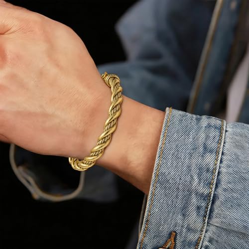 Pulsera Vikinga para Hombre Ajustable con Diseño de Lobo miniatura 5