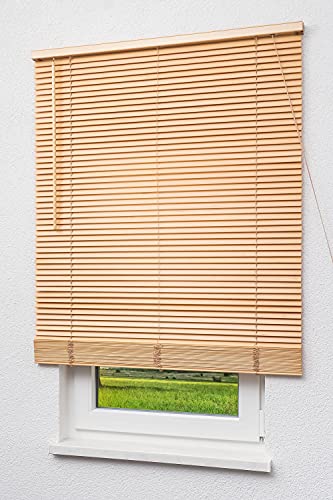 LYSEL Outlet Holzjalousie 25mm in Esche in den Maßen (B x H) 90cm * 175cm LYSEL Outlet Holzjalousie 25mm in Esche in den Maßen (B x H) 90cm * 175cm