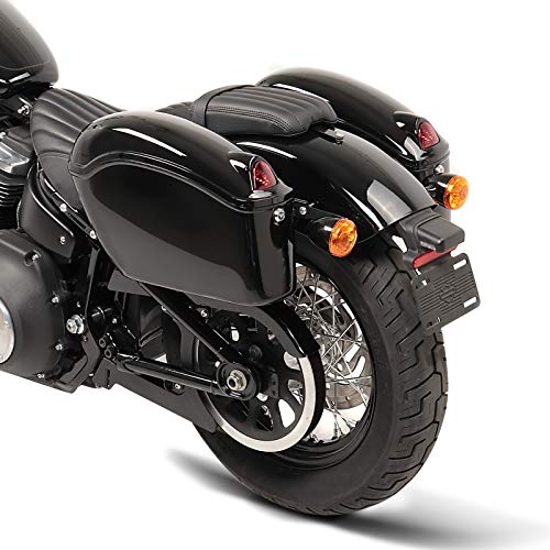Maleta Lateral de Moto Craftride Negra DP1571