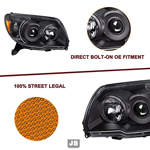 Image of JSBOYAT Headlight Assembly Fits for 2006 2007 2008 2009 Toyota 4Runner