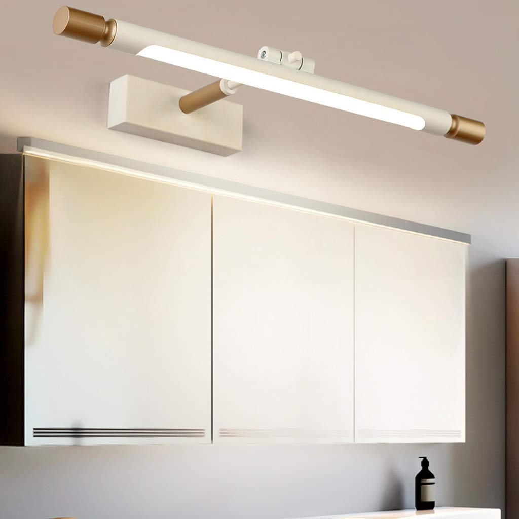Spiegel Scheinwerfer Einfaches Wasserdicht Verfassungs-Spiegel Kosmetiktisch Badezimmer Modernes Acryl-Spiegel-Kabinett-Licht Einfache Wandleuchten/83.5Cm-15W
