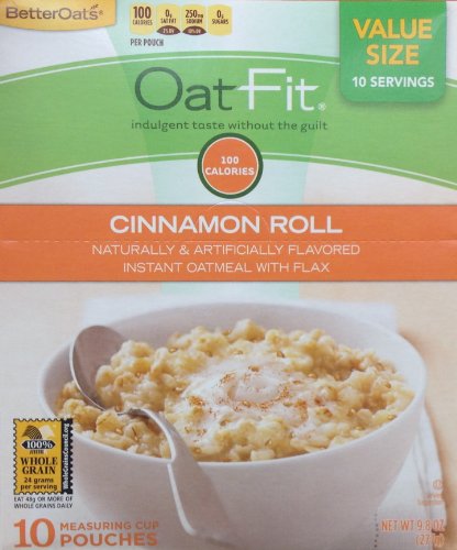 Better Oats OAT FIT Avena Instantánea Canela 5 Unidades