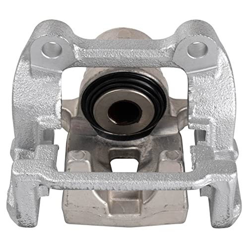 Image of TRQ Rear Driver and Passenger Side Brake Caliper Set Caliper Brackets Hardware Compatible with 05-09 Chrysler 300 Touring RWD 13-18 300 V6 3.6L RWD 09-11 Dodge Challenger SE